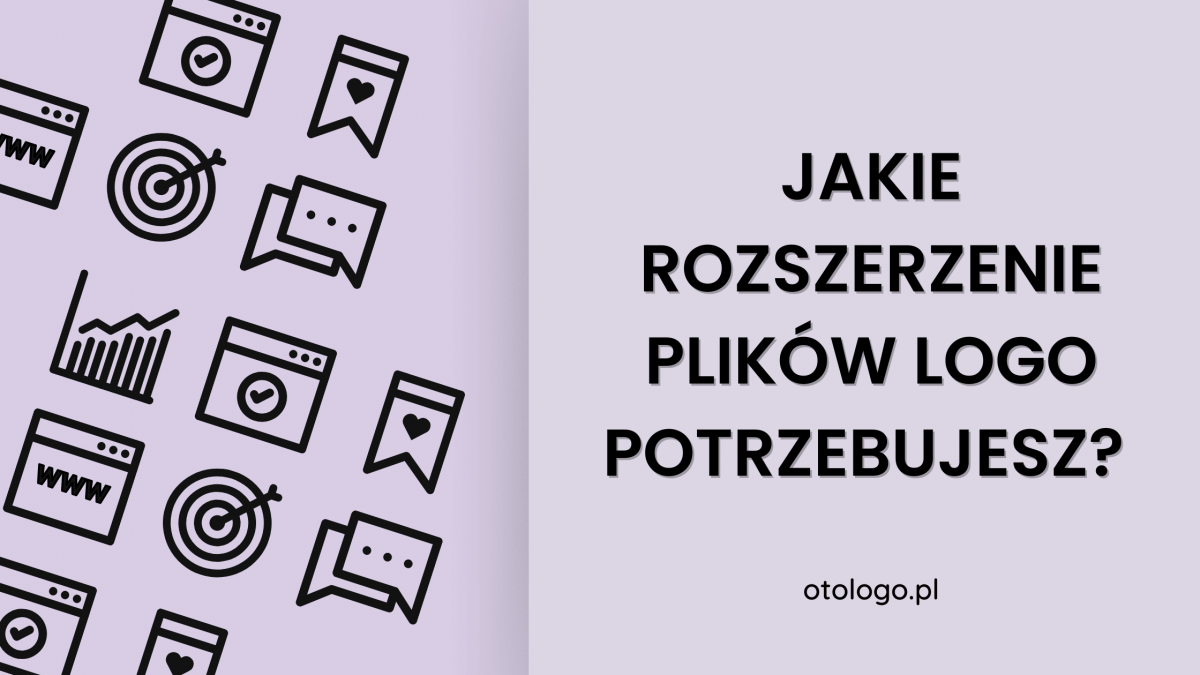 Jakie rozszerzenie plików logo potrzebujesz?